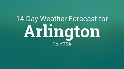Current Weather. . Arlington ohio weather